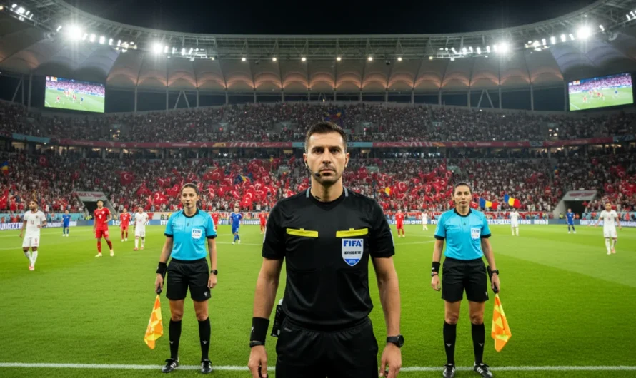 François Letexier, Türkiye-Romanya Maçının Hakemi Olarak Atandı