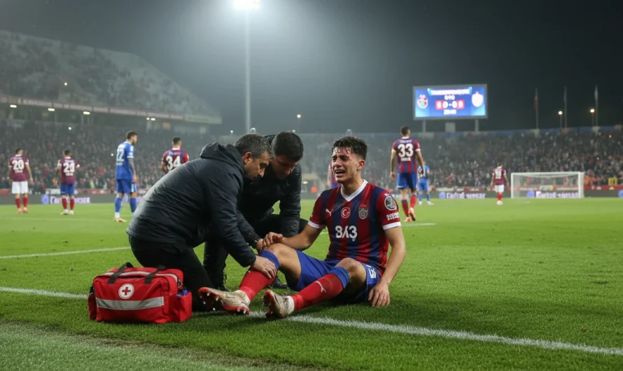 Trabzonspor’un Galatasaray Maçı Öncesi Arseniy Batagov’un Sakatlığına Dair Son Gelişmeler