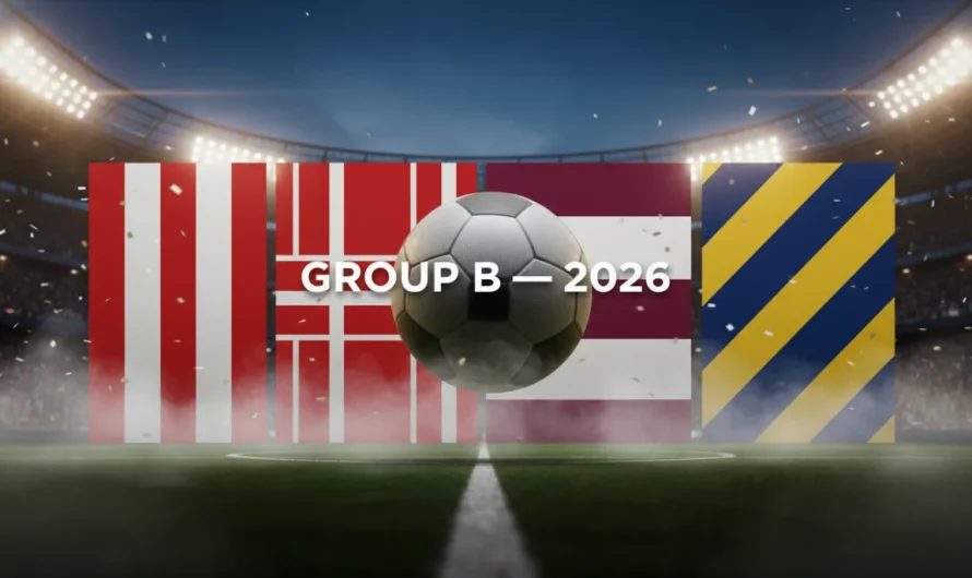 2026 Dünya Kupası B Grubu: Kanada, İsviçre, Katar ve Bosna Hersek ile Dört Kıtadan Futbol Mükemmelliği