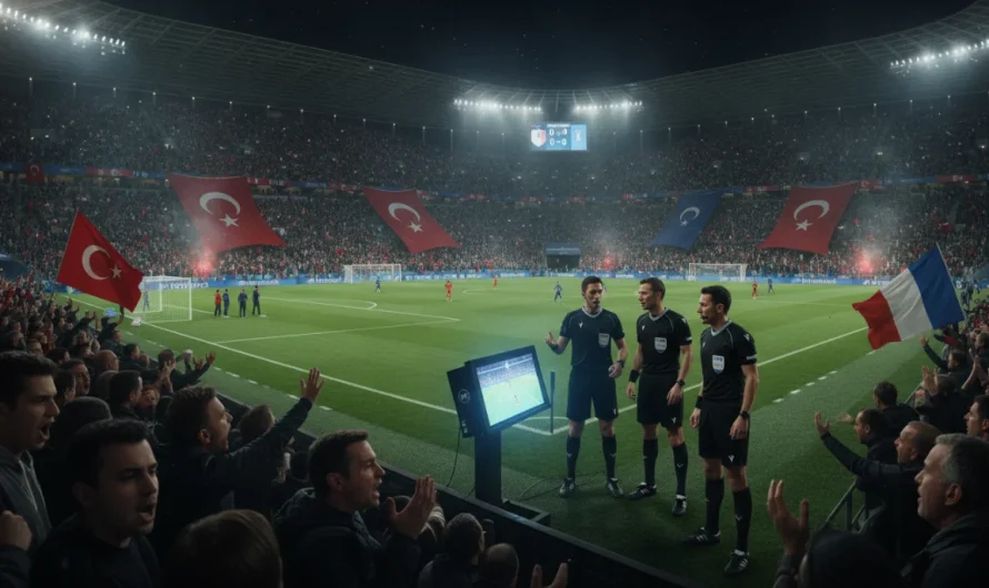 Türkiye-Fransa Maçında VAR Ataması Tartışma Yarattı